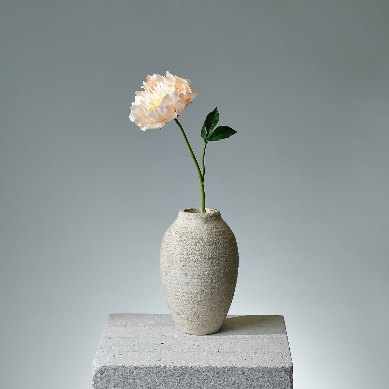 Pion Persika Konstblomma i vas - FLORISSMA