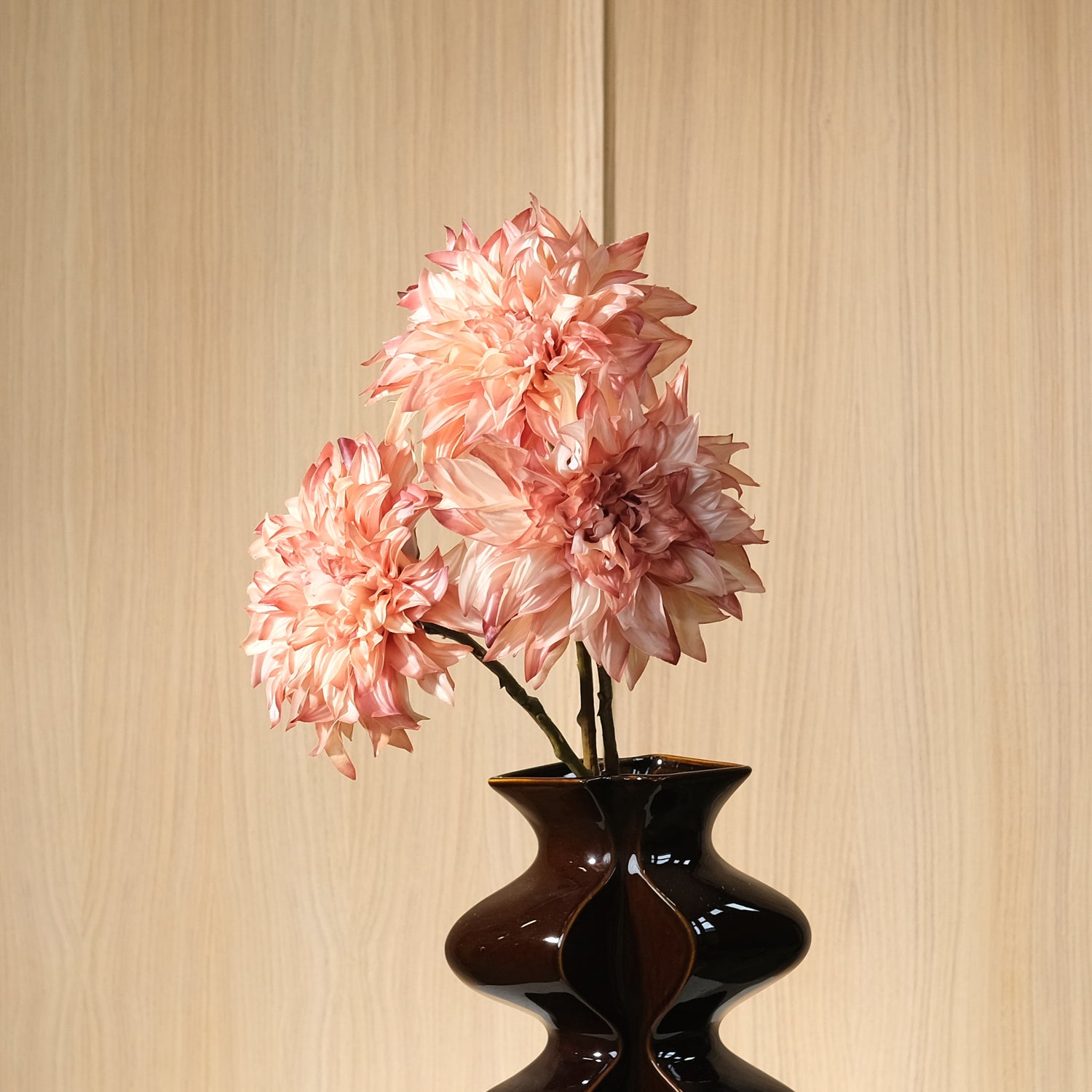 Konstblomma Dahila Mauve 63 cm Real Touch
