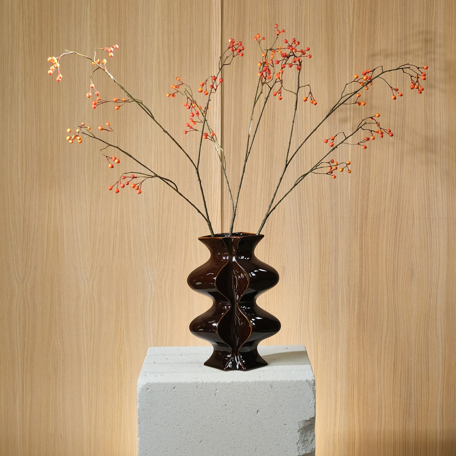 Konst Bär Orange 94 cm