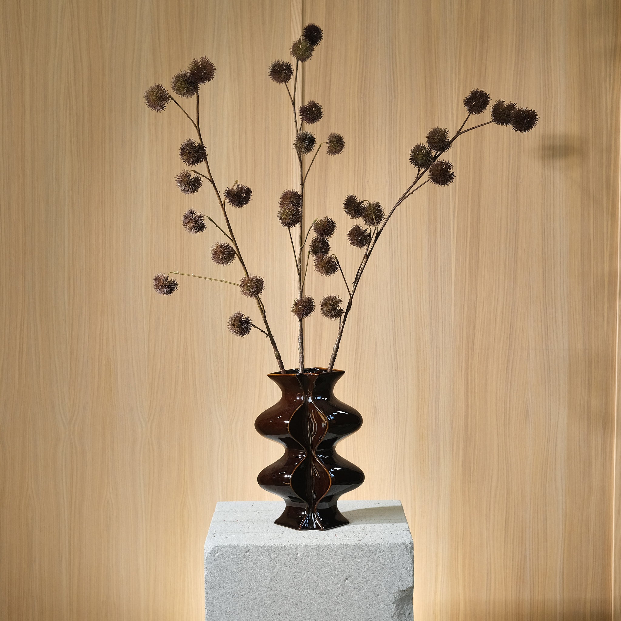 Konst Kastanjeblomma Brun 116 cm