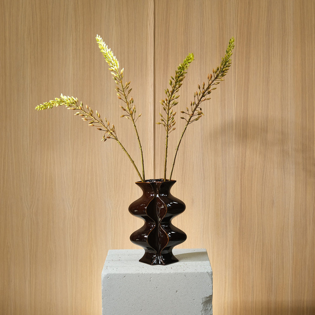 Konst Eremures Stäpplilja Brun/Grön 107 cm