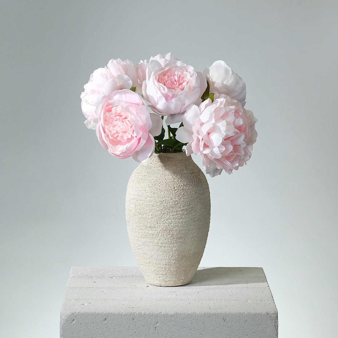 Bukett Peony Whispers Ljusrosa - FLORISSMA