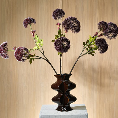 Björnloka Burgund 90 cm Konstblomma