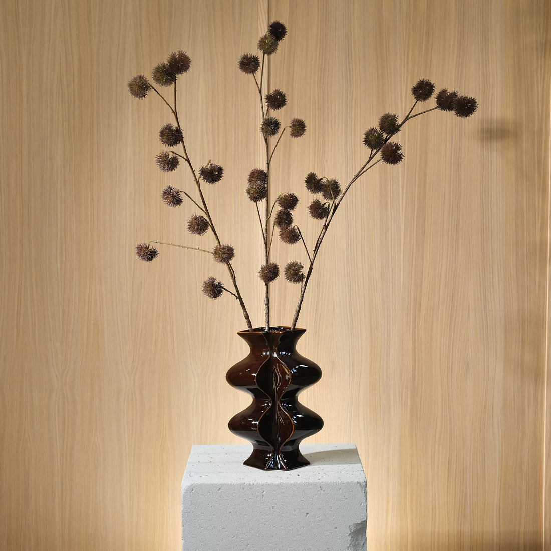 Konst Kastanjeblomma Brun 116 cm