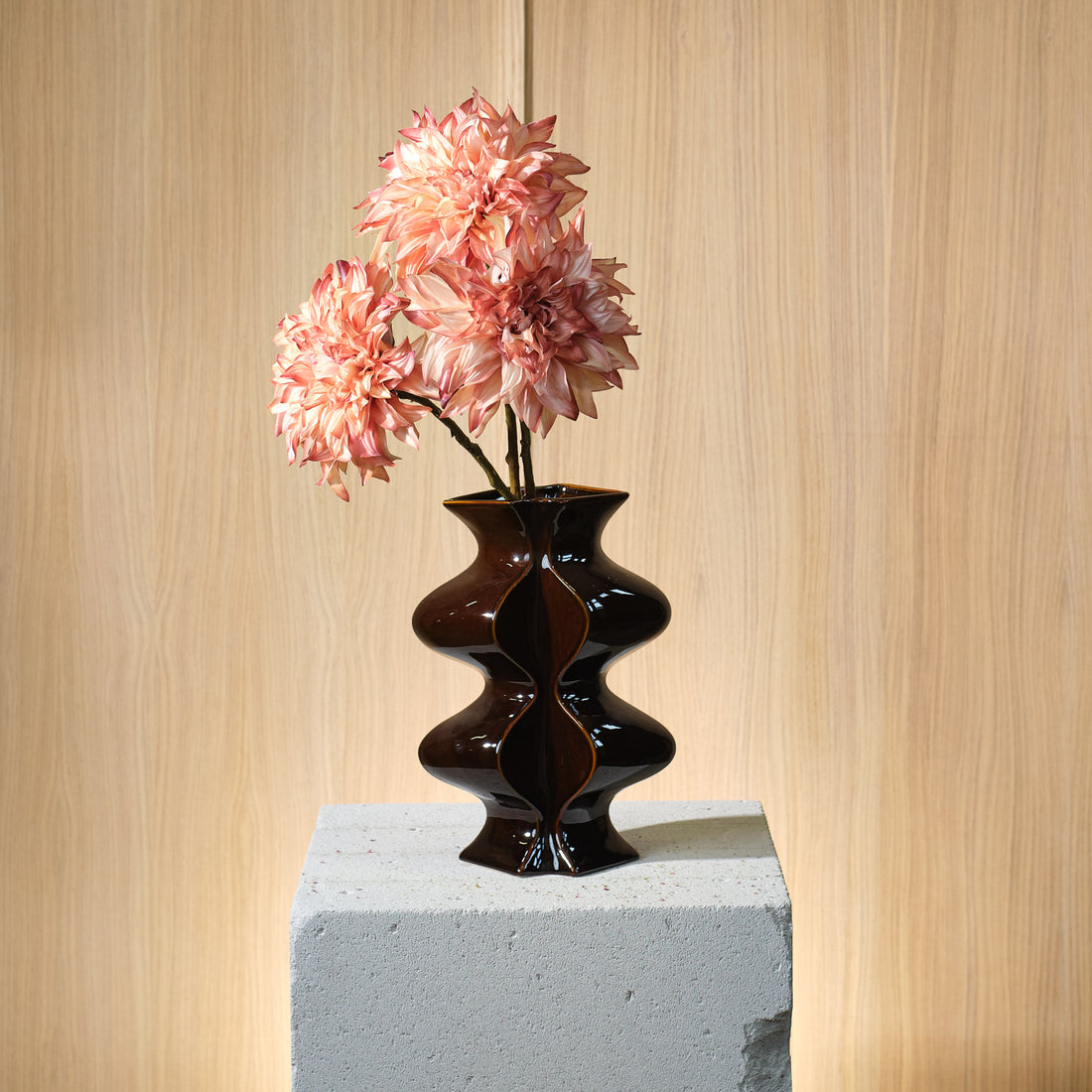 Konstblomma Dahila Mauve 63 cm Real Touch